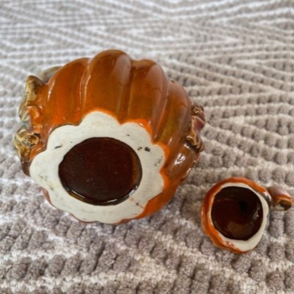 Cute Fall Pumpkin Tea Pot - Picture 6 of 7